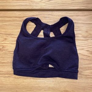 Alphalete Trinity bra midnight color